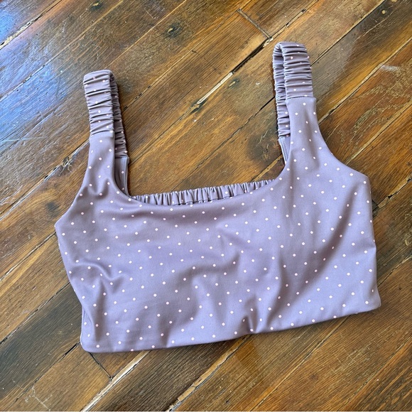 NWOT \\ polka dot print active bra - Picture 5 of 5